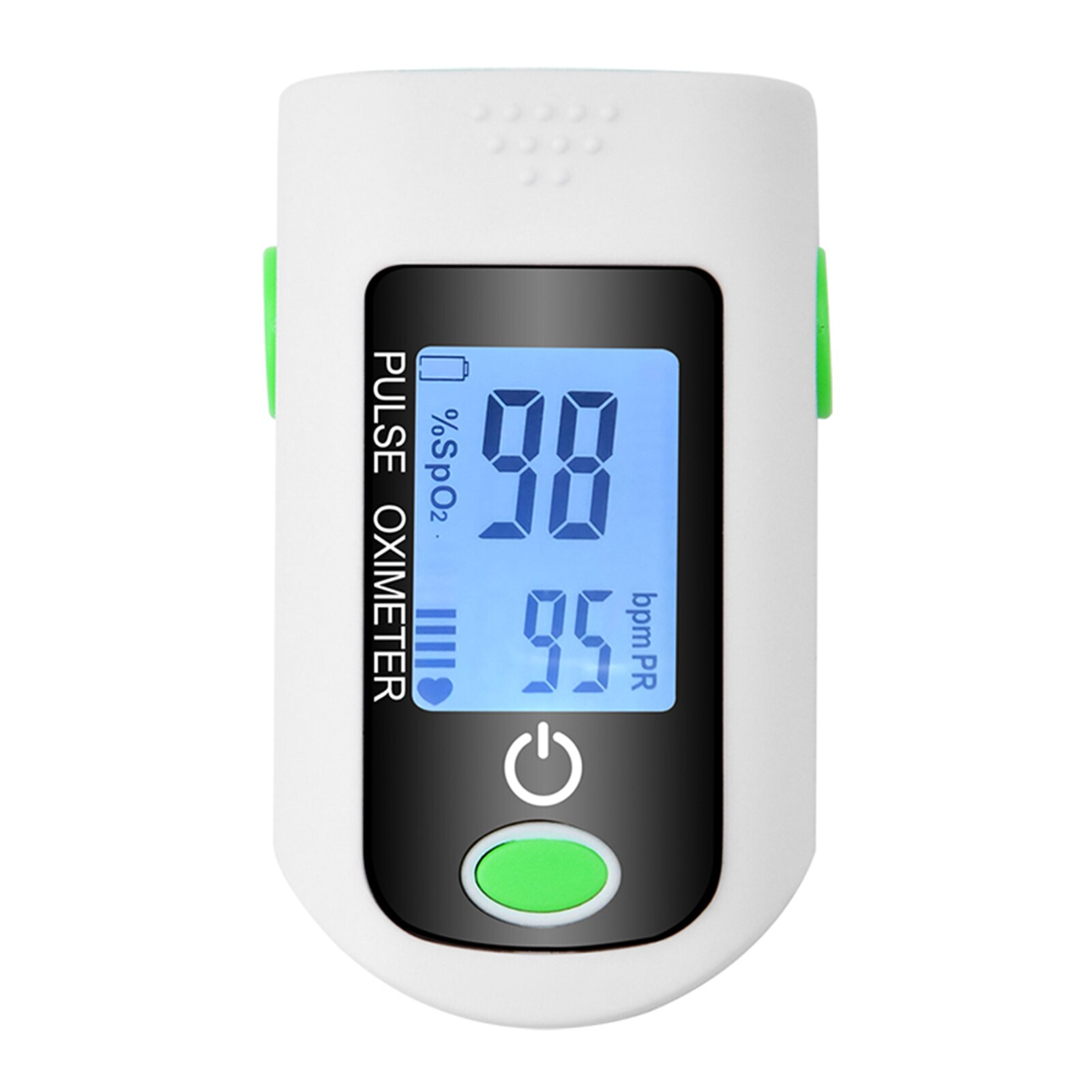 Fingertip Pulse Oximeter Blood Oxygen Saturation SpO2 & PR Monitor 8S Quick Measure Pulse Rate Measurement Meter for Home Sports