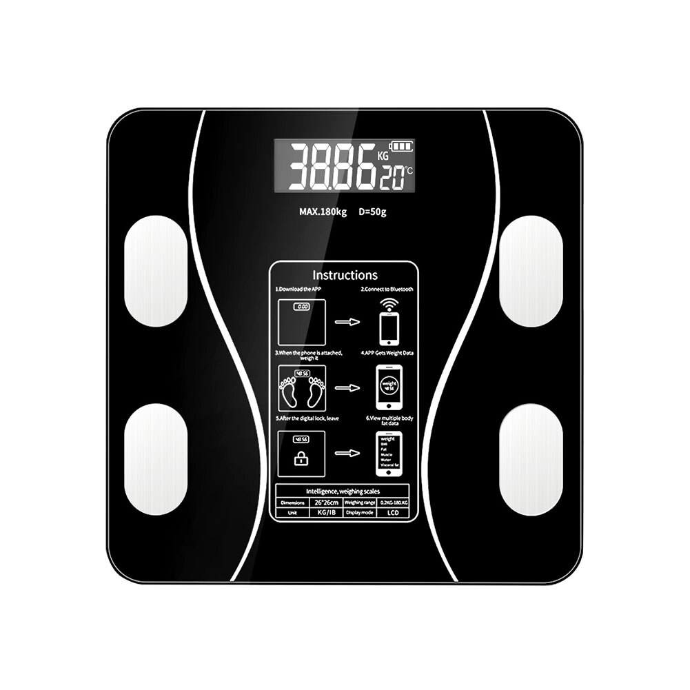 Bathroom Scales Smart Body Fat Scale Wireless With Smartphone App Bluetooth-compatible BMI Composition Analyzer Precision
