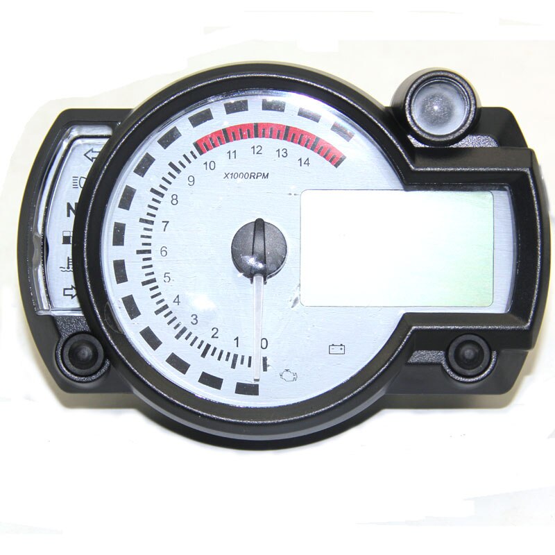 AlconstarWhite Panel Adjustable Motorcycle Digita... Grandado