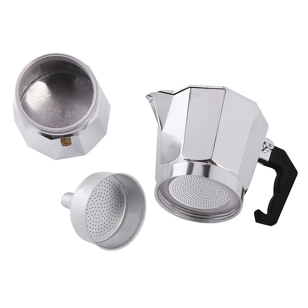 Cafetière percolateur en Aluminium de , pour l'extérieur, le bureau, le Camping, eau de lait, 50/150/300/450/600ML