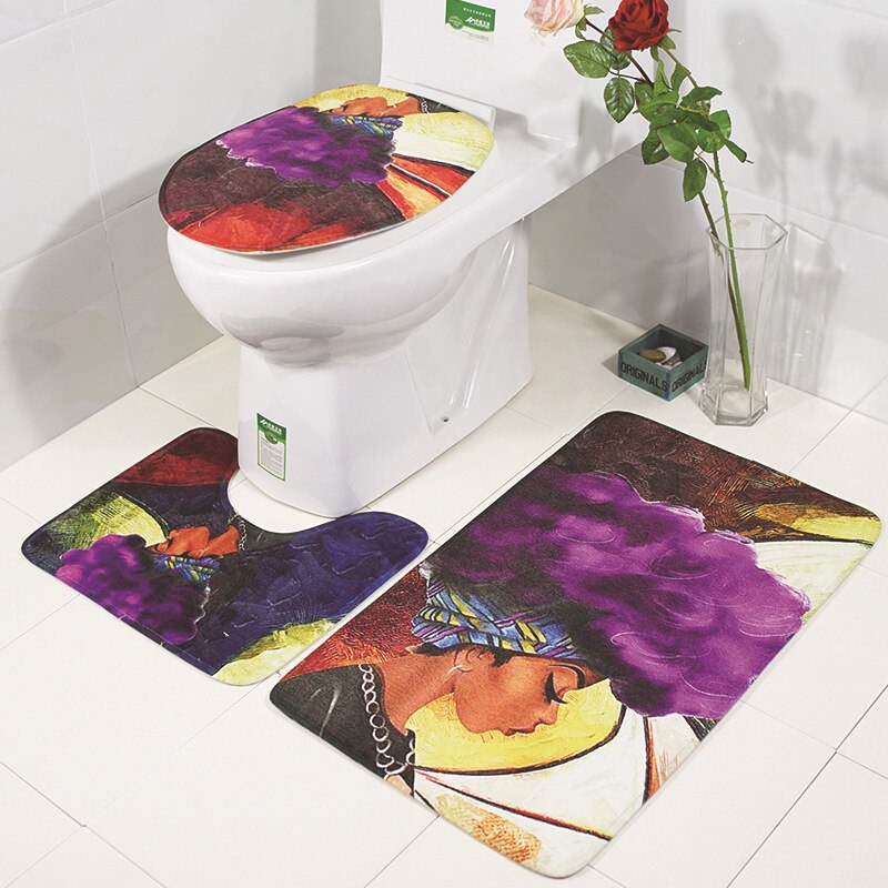 Toaleta Wc pokrowiec na deskę sedesową Tocador mata toaletowa mata robić Wc wanna Inodoro łazienka komoda Tapa Inodoro copara woda Deska Sedesowa: bath mat 1