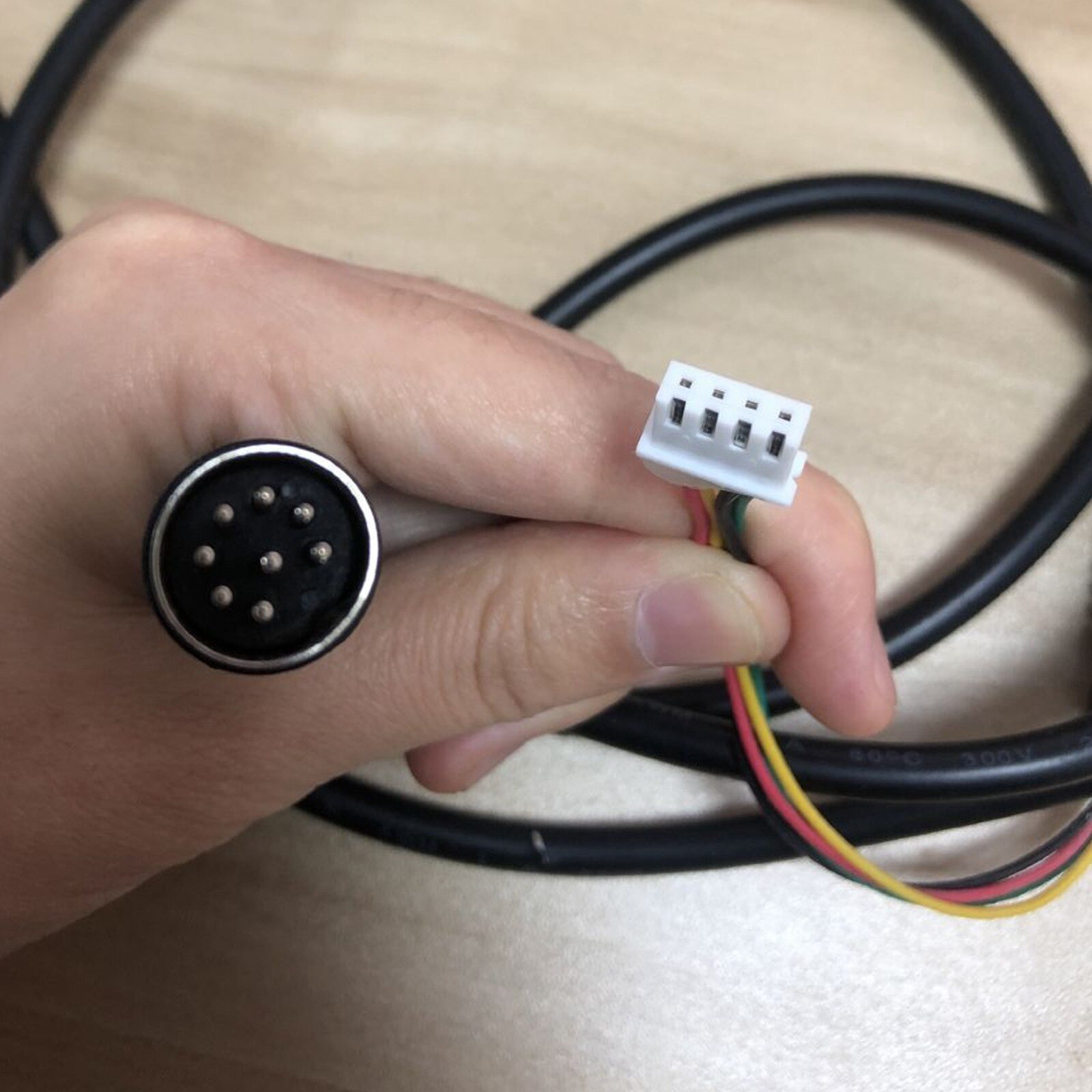 Spina del cavo di alimentazione del cavo del telecomando del cavo degli accessori della sedia di massaggio 1PCS
