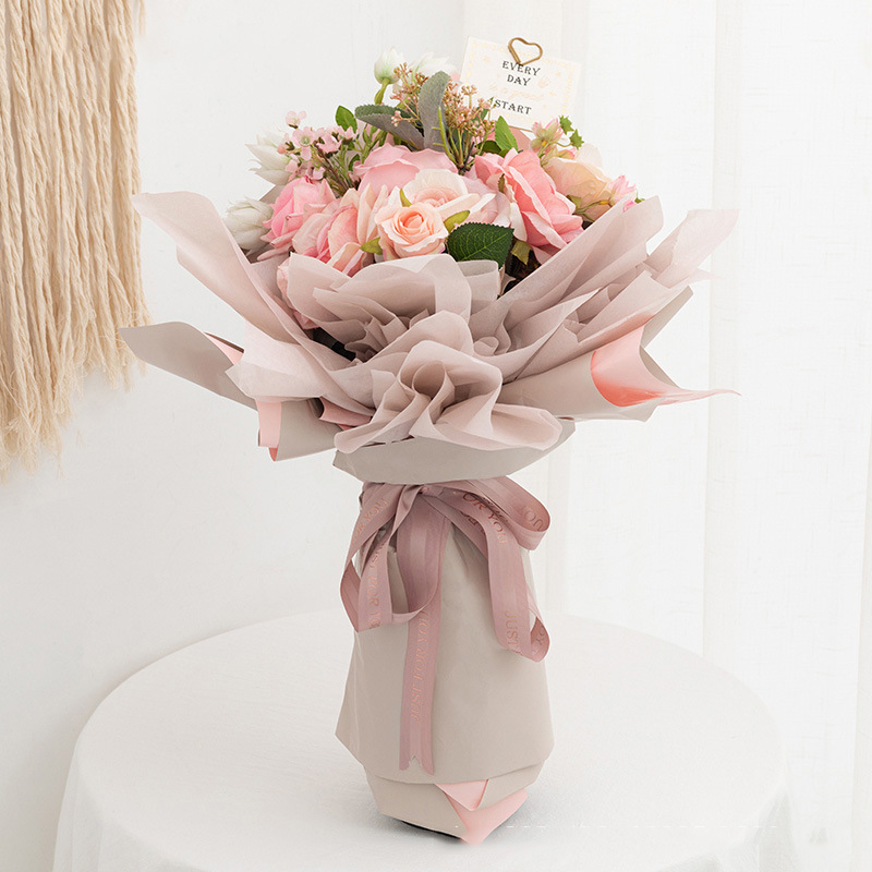 40pcs 50x70cm DIY Tissue Paper Wrapping Paper Decorative Flower Bouquet Craft Paper Clothing Packing Packaging