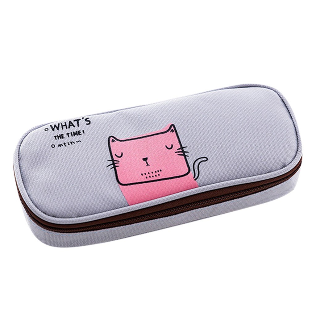 Estuche de lápiz de papelería para estudiantes de gran capacidad, estuche de papelería, , producto de: B