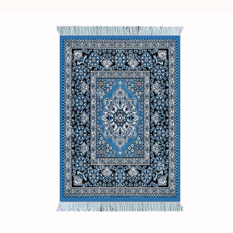 MRGLZY Mini Carpet Persian Weaving Pad Mouse Pad Carpet Big Pattern Cup with Side Home Office Desk Decoration Craft Retro Style: 280X180X3MM-5