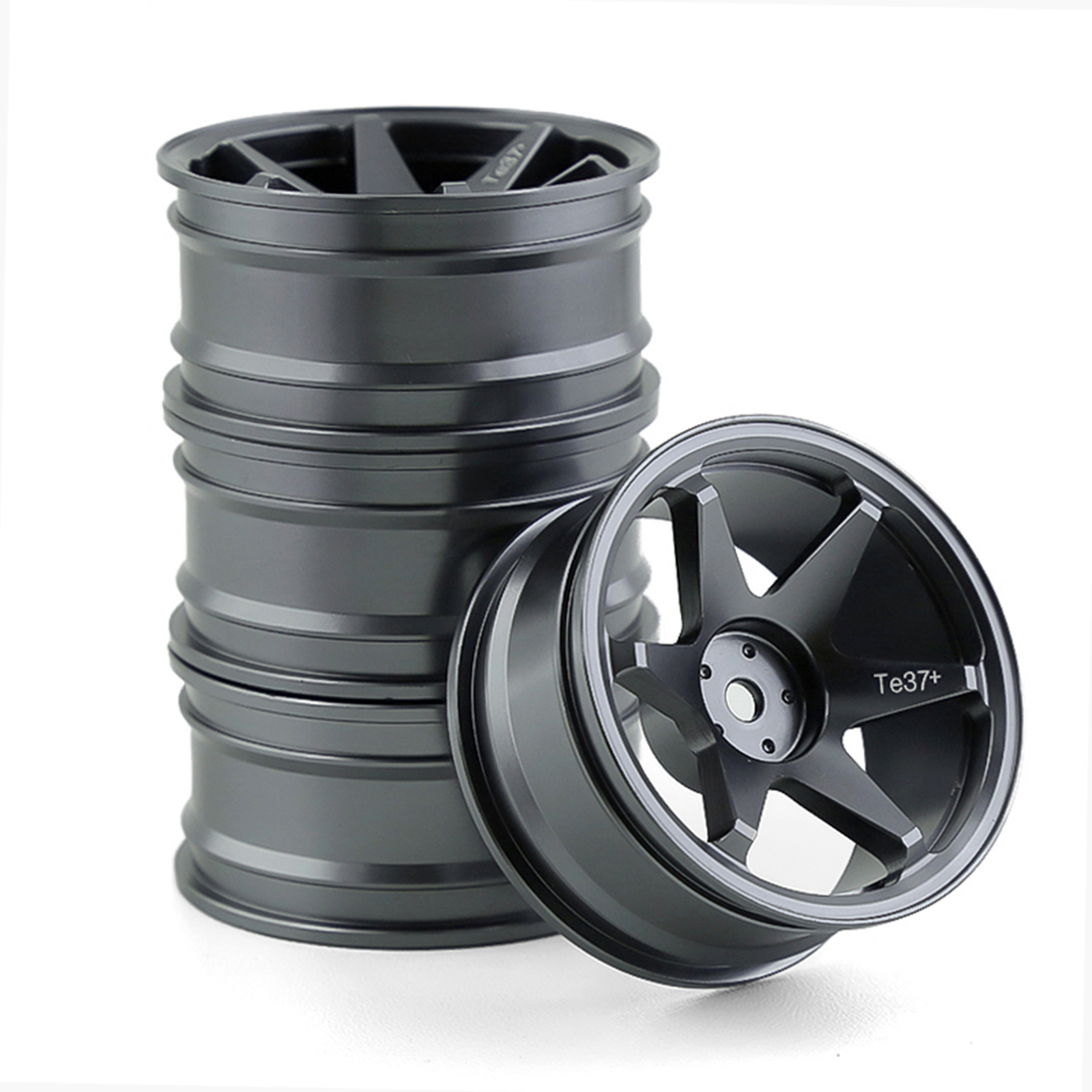 On-Road Drift Auto Aluminium Metalen Wielnaaf Klim Auto Velg Voor 1/10 HSP Tamiya HPI Kyosho Sakura D5 TT02 Drift Hub: Licht Roze