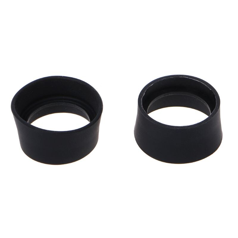 2pcs Soft Rubber Eyepiece Eye Shield 29-30mm Eye Guards Cups Eyepiece Covers For Binocular Microscope