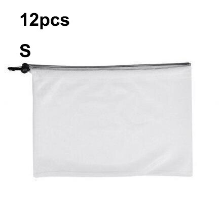 Sacs en maille réutilisables pour produits, 2 à 15 pièces, lavables, écologiques, sacs légers pour épicerie, stockage de fruits et légumes: 12pcs S