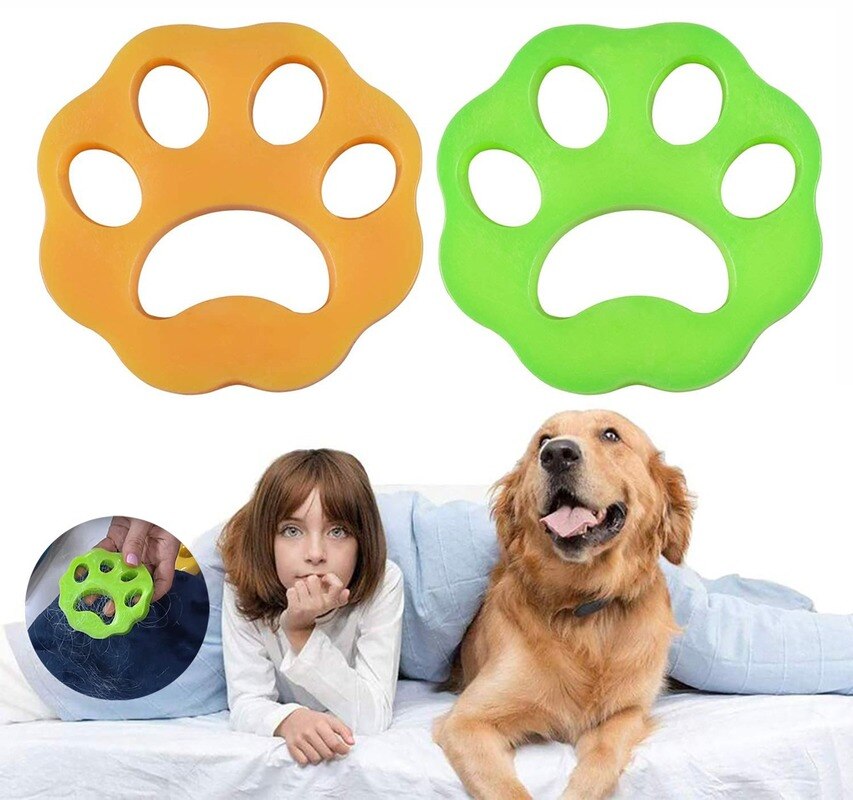Reusable Silicone Brush Hair Remover Pad Dog Fur Sticker Catcher Cleaning Washing Machine Pet Accessories Clothes Cleaning Tool