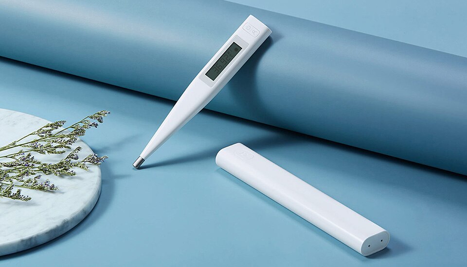 Oryginalny Xiaomi Mijia elektryczny termometr cyfrowy wyświetlacz LCD domu termometr Bluetooth usta/strąk pachami ciała medyczne Mijia app