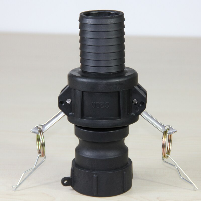 Thicken plastic Camlock to 1 inch 2 inch Hose IBC tank valve fittings water tank connector Garden Tool