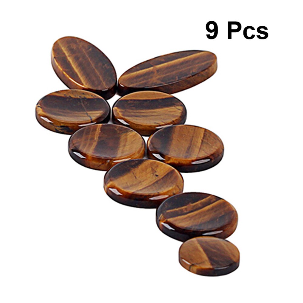 9-Piece Saxophone Key Button Inlays Set - Shell Material - For Alto, Tenor, Soprano Saxophones