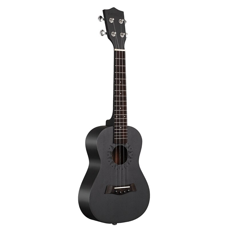 ANDREW 23 Inch 4 Strings Mahogany Ukulele Rosewood Fretboard & Bridge Guitar Music Instrument for Guitar Music Lovers: Default Title