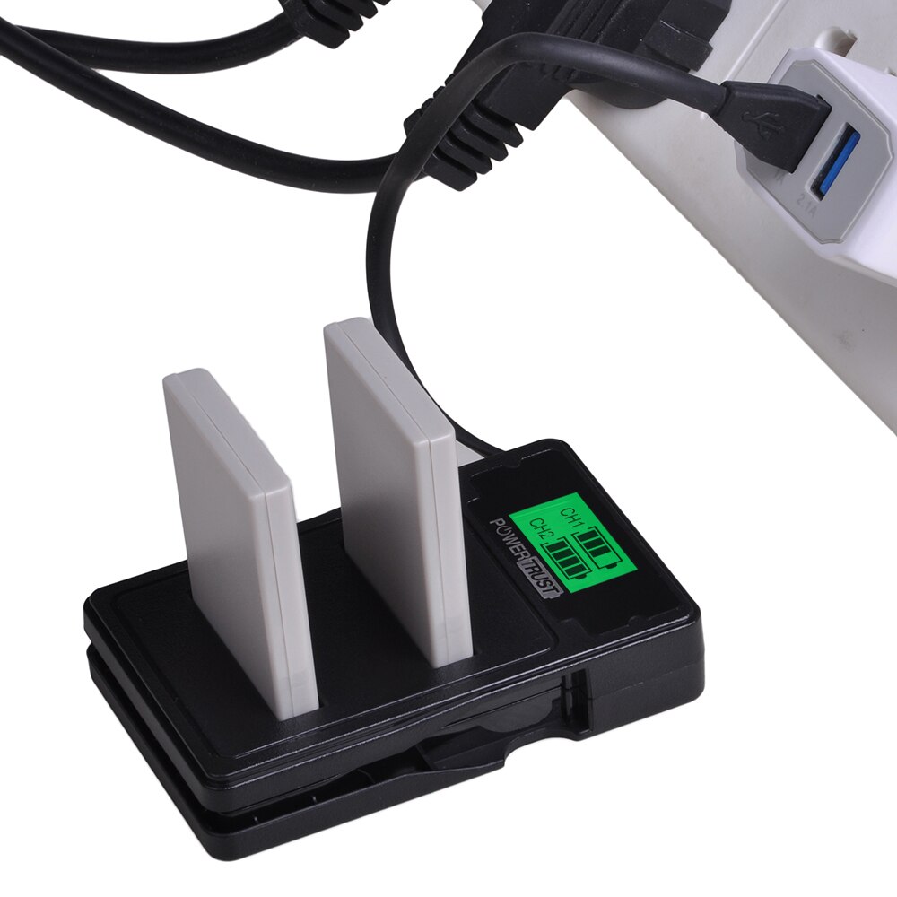 Batería EN-EL5 ENEL5 + cargador USB Dual LCD para NIKON Coolpix P530 P520 P510 P100 P500 P5000 P5100 P6000 3700 baterías