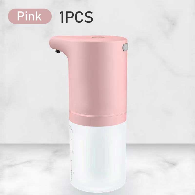 XIAOMI — Distributeur de Savon Désinfectant pour les Mains, Accessoires de Cuisine et de Salle de Bain, Rechargeable par USB, Capteur Infrarouge, , Nouveauté, 320ML: Type A Pink 1 PCS