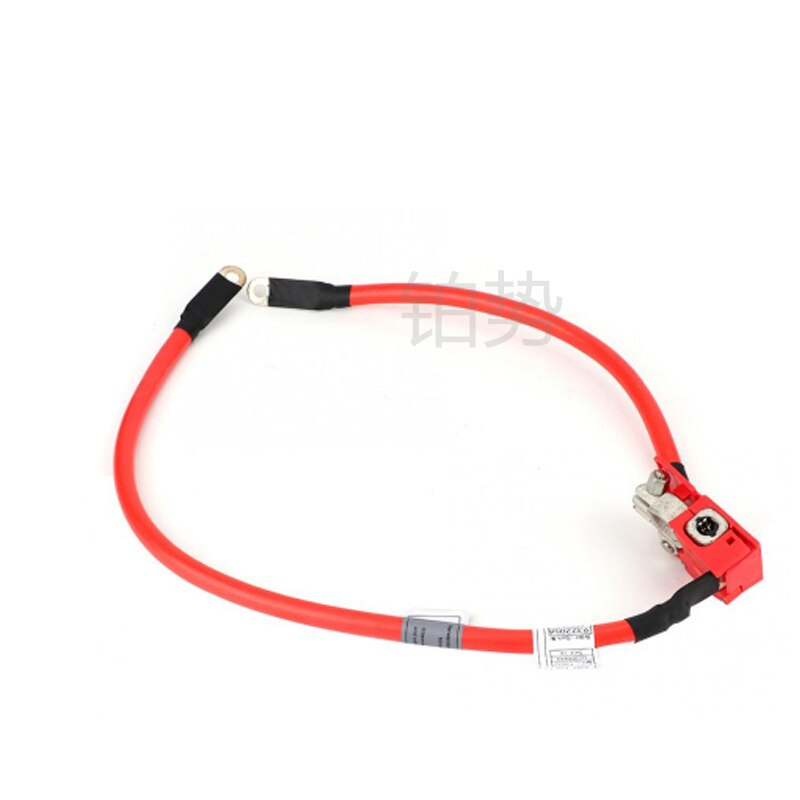 Car Battery wire positive pole -b mwX5 F15 30dX M50dX N47S1 X6 F16 battery line Fire line battery positive anti-riot line