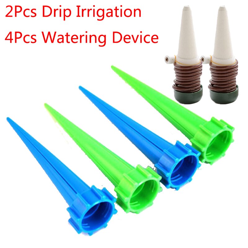 Automatische drinkfonteinen voor planten, accessoires, automatisch druppelirrigatiesysteem, automatisch bewateringsapparaat, tuingereedschap lxx: 4 apparaat 2 buis