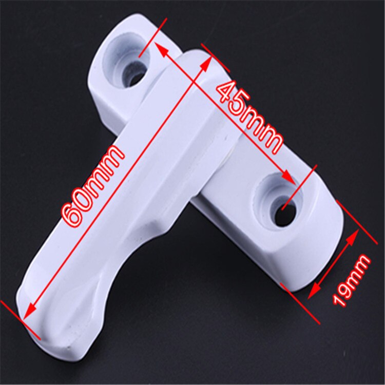 Plastic Child Safe Security Window Door Sash Lock Safety Lever Handle Sweep Latch S08