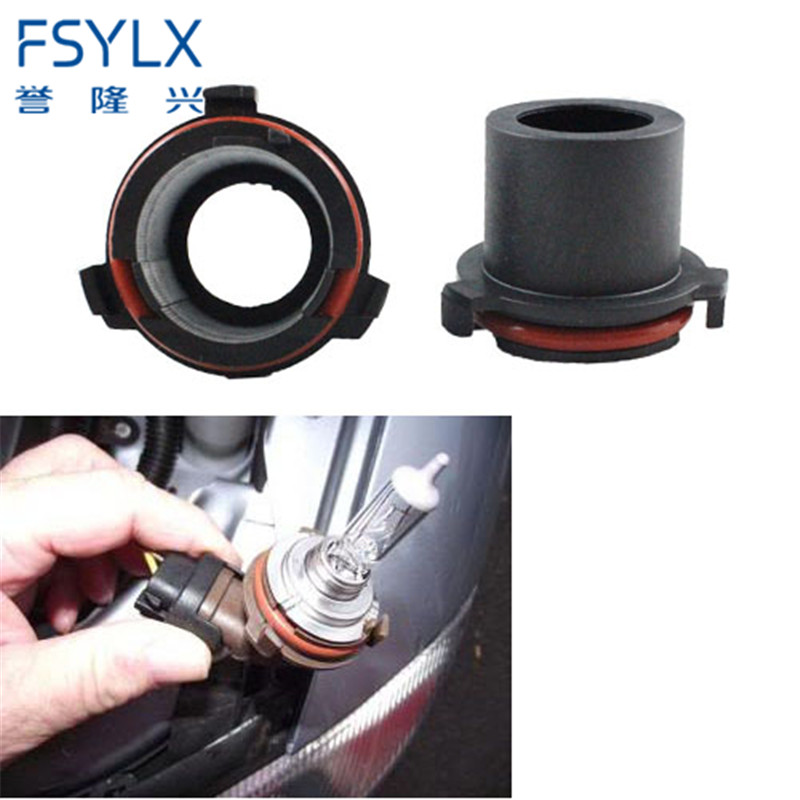 Fsylx 2 Stuks Halogeen H7 Hid Xenon Lamp Adapter Houder Socket Houder Voor Vauxhall Opel Astra MK4/G Hid xenon Lamp Adapter