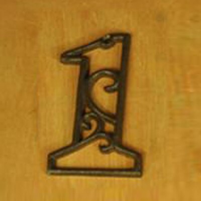 Cast Iron Heavy Duty Metal House Numbers Home Street Address Numbers Signs Antique home signs cast iron signs