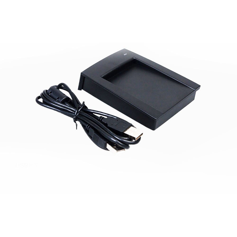 125Khz RFID 13.56MHz IC Card Reader Dual Frequency Writer 2in1 Desktop USB Reader Writer for Access Control: IC reader writer
