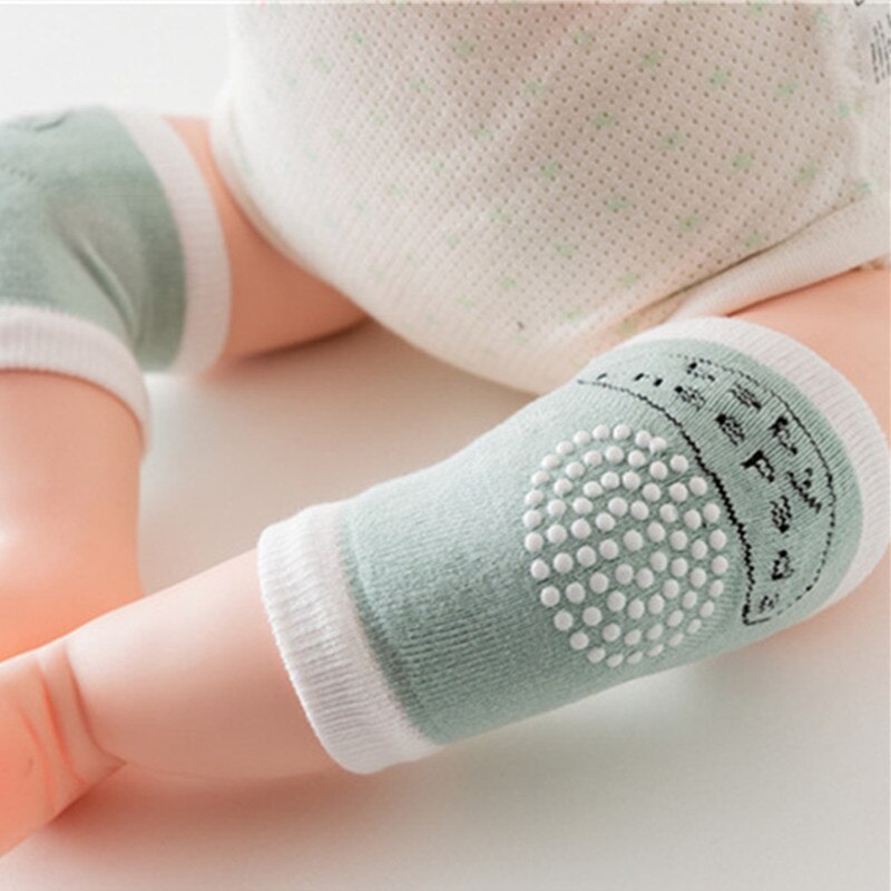 0-3Years Oude Kinderen Zomer Antislip Baby Knieschijf All-katoen Ademend Mesh Baby Skid-Proof Sport Baby 'S kruipen Kneepad