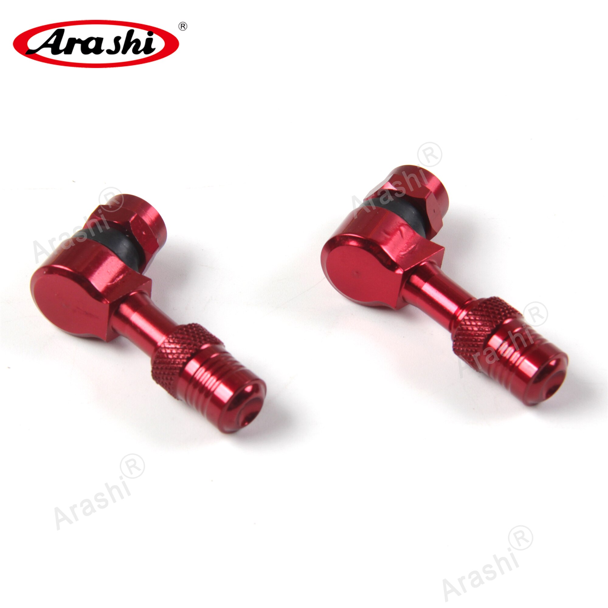 2PCS CNC Aluminum Wheel Valve Tyres Rim Wheel Replacement Accessories Motor Bike Rim Valves For BMW R1200GS S1000RR for YAMAHA: 2 Piece Red