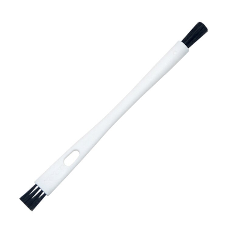 17cm Coffee Grinder Cleaning Brush Espresso Machine PP Handle Home Dust Cleaner for Keyboards Coffee Machine Kitchen Accessories: black