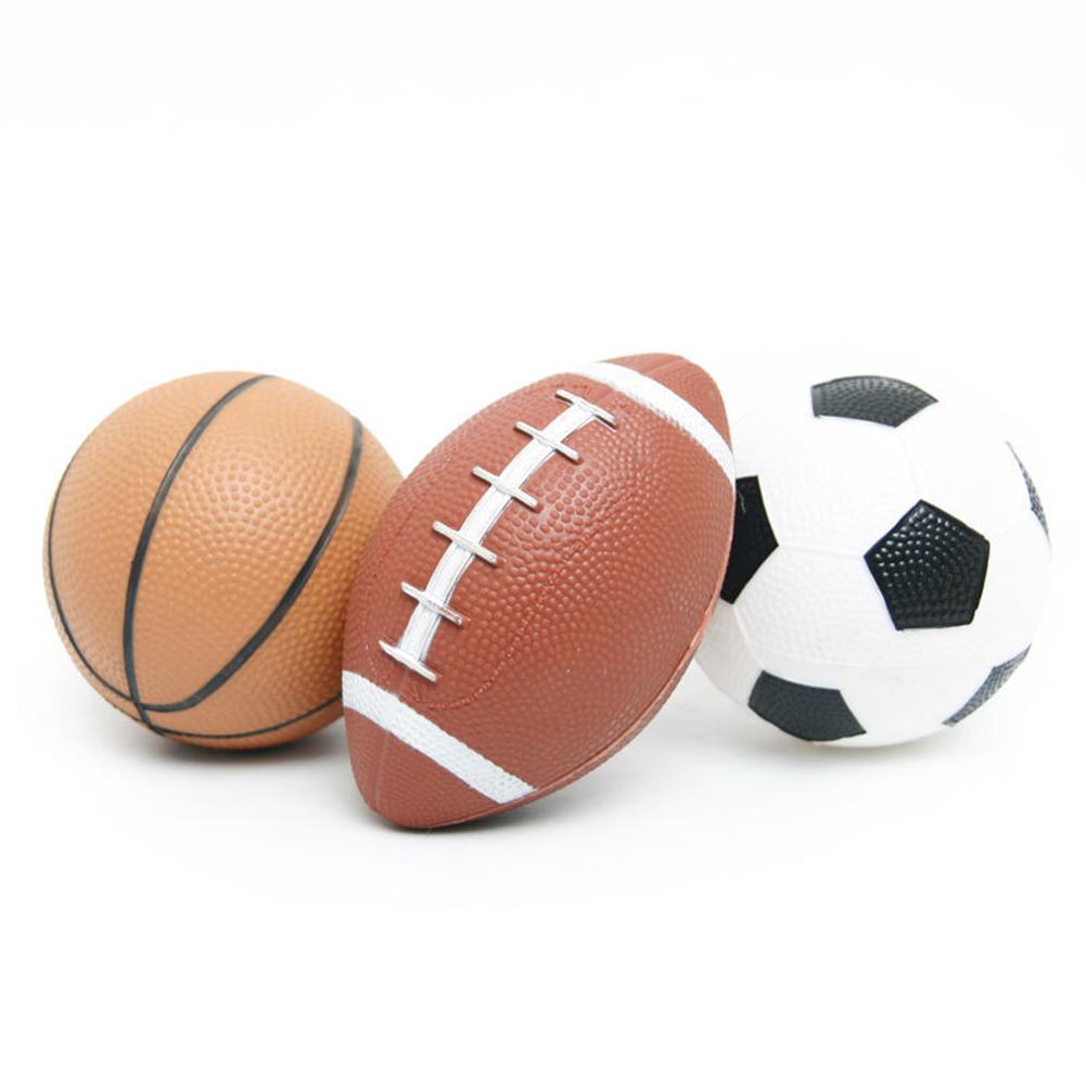 Mini Opblaasbare Rubberen Bal Rugby Voetbal Basketbal Kids Outdoor Sport Speelgoed