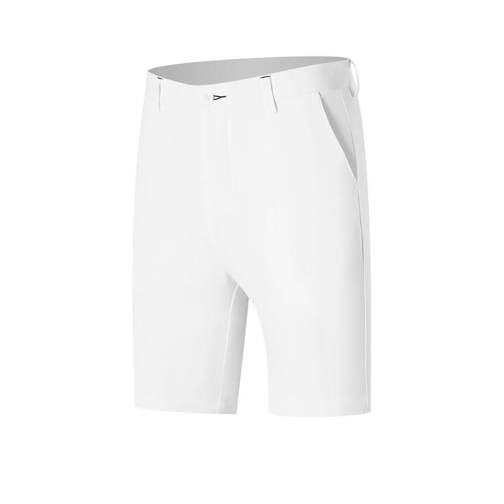 golf short pants spring thin quick dry trousres golf clothing men Elastic cloth: White / W33