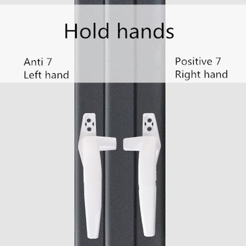 Aluminium Raam Handvat Met Slot Innerlijke Platte Open Binnenste Open Gordijn Hout Openslaand Raam Schuifdeur Handgrepen Hardware