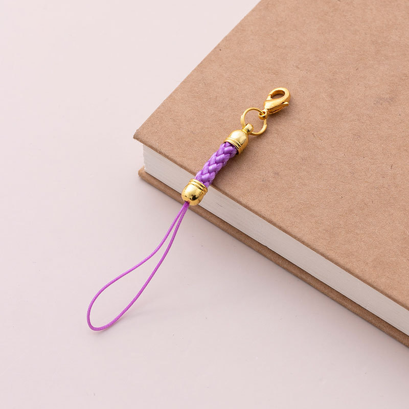 20 Stück Schlüssel bunds eil mit Bieger ing Schlüsselband Lariat Riemen Schnur für sterben Herstellung von DIY Schlüssel Ring Anhänger Zubehör: Beige