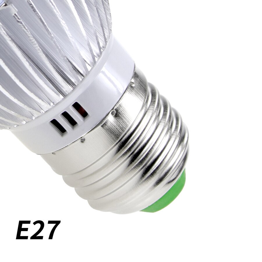 E14 LED Grow Light E27 Full Spectrum LED Plant Light Bulb 18W 28W Fitolamp AC85-265V Red Blue UV IR Led Growing Lamp For Plants: E27 / 18leds 18W