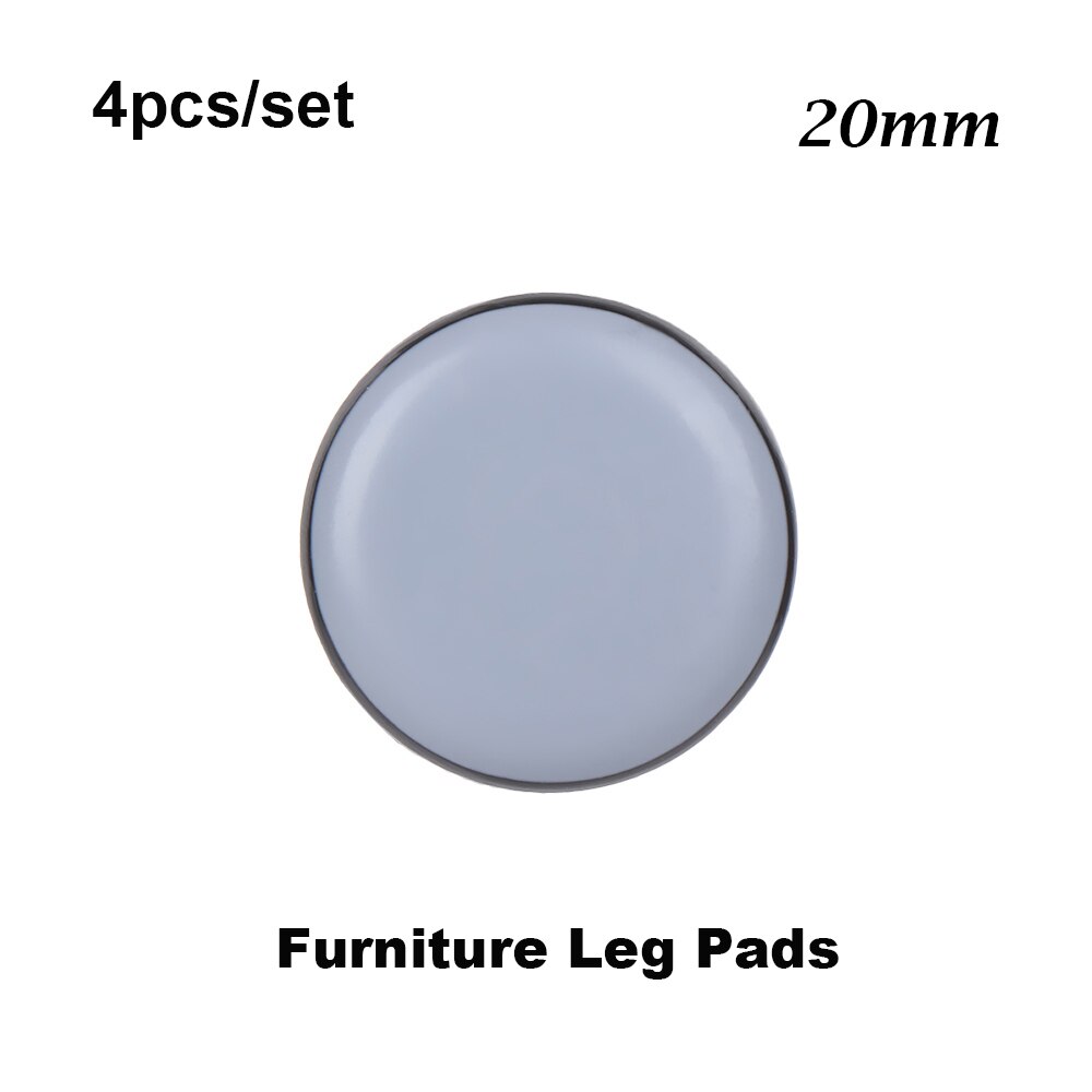 Amortisseur de pied de chaise, 10 pièces, Anti-avant, pince de tuyau inclinable en forme de U, patins de sol, protection de sol Durable: Leg Pads 20mm