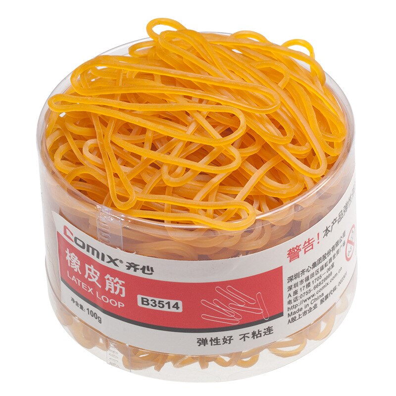 office rubber ring rubber band 100g durable elastic rubber ring, home or school supplies