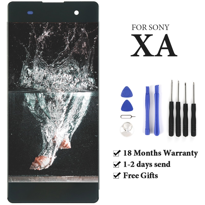 Voor Sony Xperia XA Lcd-scherm Met Touch Screen Met Frame Vergadering Vervanging Voor Sony Xperia XA LCD F3111 F3112 f3115 F3116