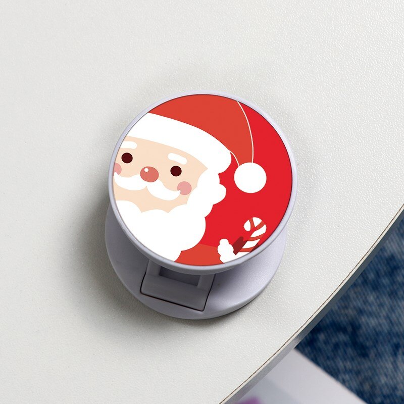 Universele mobiele telefoonhouder, kerst hert cartoon telefoonstandaard, vingerringhouder voor iphone, telefoonbeugel, standaard: Kho-zdzjbai-sdhobilr