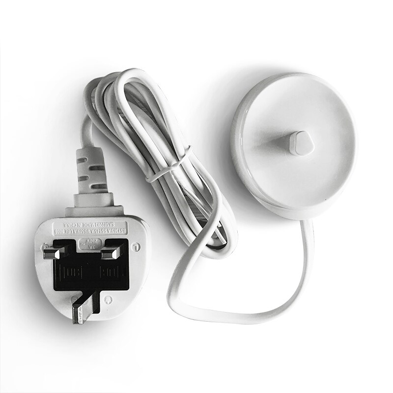 Cargador de cepillo de dientes eléctrico, Base de carga para Oral b, serie UK/EU/US/AU: UK plug