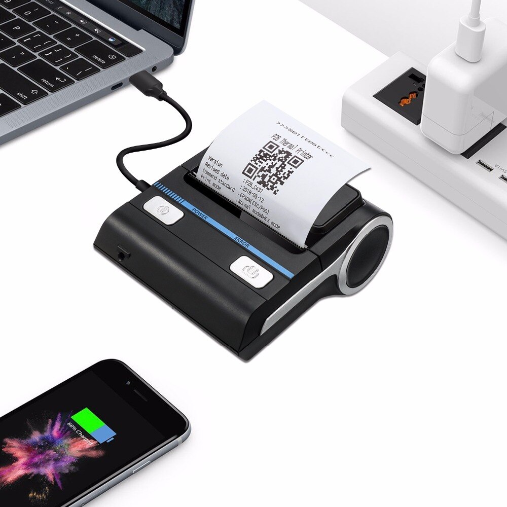 Étape MHT-P8001 80mm imprimante thermique Bluetooth Android ios POS reçu imprimante imprimante imprimante