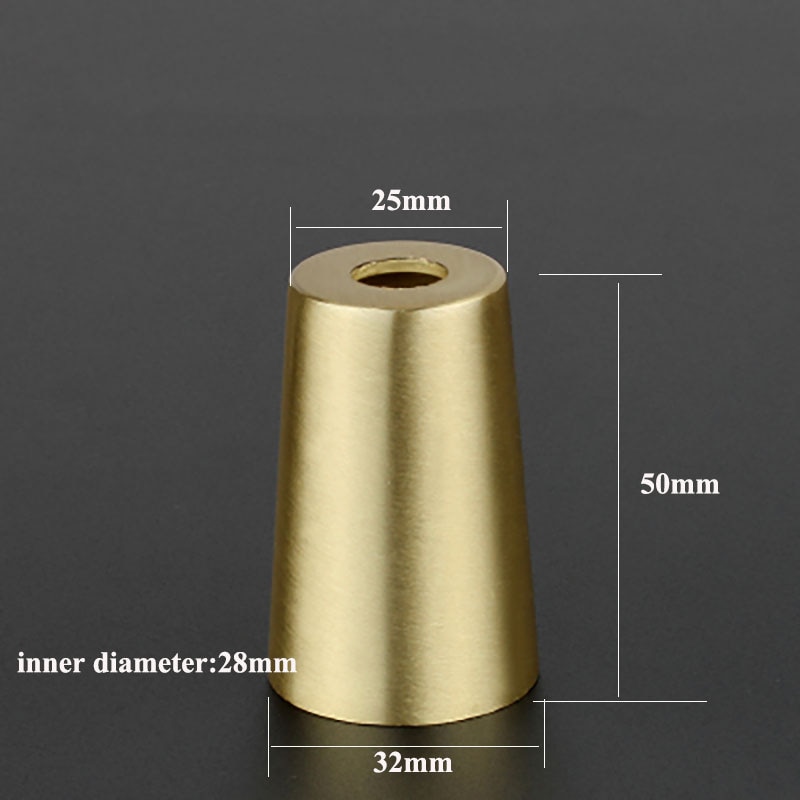 1 stück Gold Zink-legierung Kabinett Bein Abdeckung Durcheinander Farbe Stuhl füße Schutz Sofa Bein Rohr Metall Tasse Möbel Bein aderendhülsen