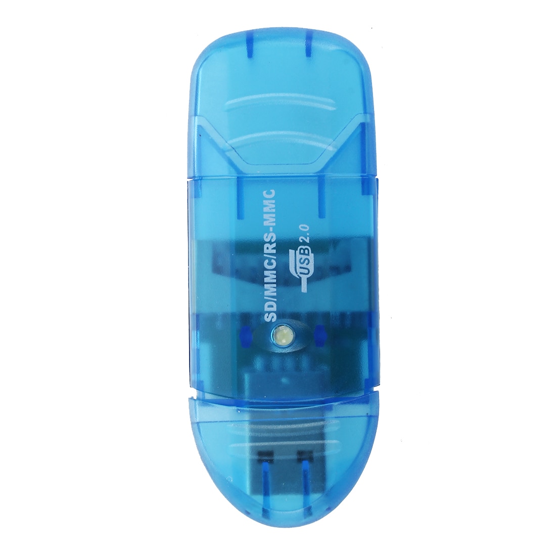 SD HC Card Reader Blue USB Key Format