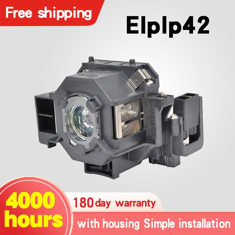 / Retail Projector Lamps ELPLP42 for EB-410W EB-410WE EB-S52 EB-S6 EB-S62 EB-S6LU EB-TW420 EB-W6 EB-X5 EB-X52