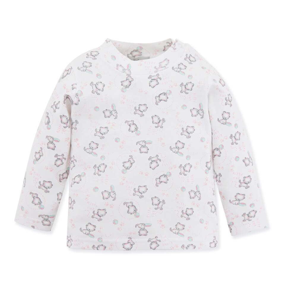 Honeyzone Baby Meisje Shirt Kinderen Lange Mouwen Kleding Kind Herfst Camisetas 1-4T Mode Print T-shirt Baby Meisje top Camiseta Bebe