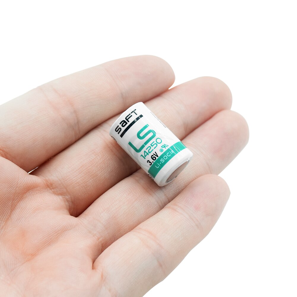 4 stk 3.6v 14250 li- socl 2 1/2 aa 1200 mah batterier for saft ls -14250 sonnenschein sl -350/ s sl -750/ s maxell  er3s- tc  er3s