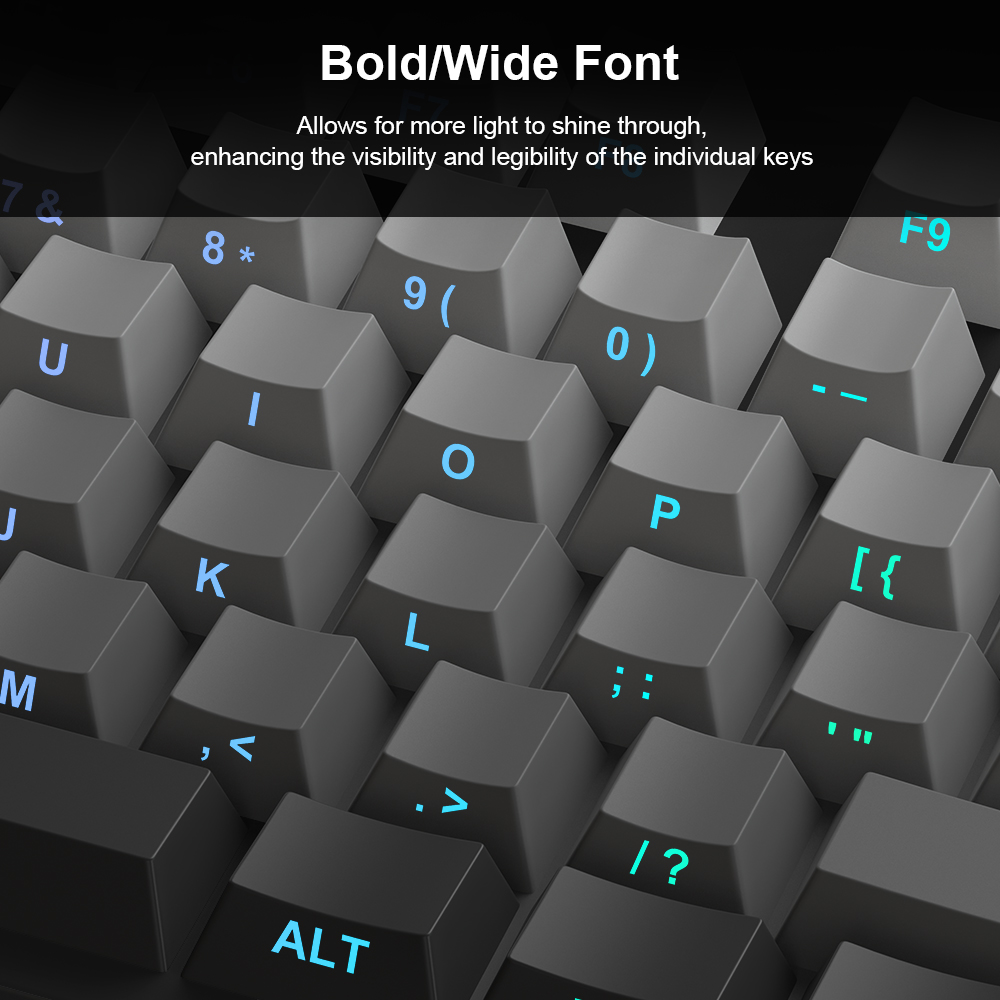 Pbt-materiaalista valmistetut 133 näppäintä, kirsikanväriset harmaat liukuvärjätyt näppäinhatut, sivulta kaiverrettu sublimaatiotekniikka mekaanisille näppäimistön näppäinhatuille