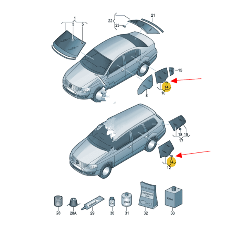 READXT Auto Tür Fenster Glas Stift Stecker bolzen Für Passat B5 B6 B7 Golf 4 MK4 5 MK5 Tiguan Touran hervorragend A4 Sitz Leon Toledo Ibiza