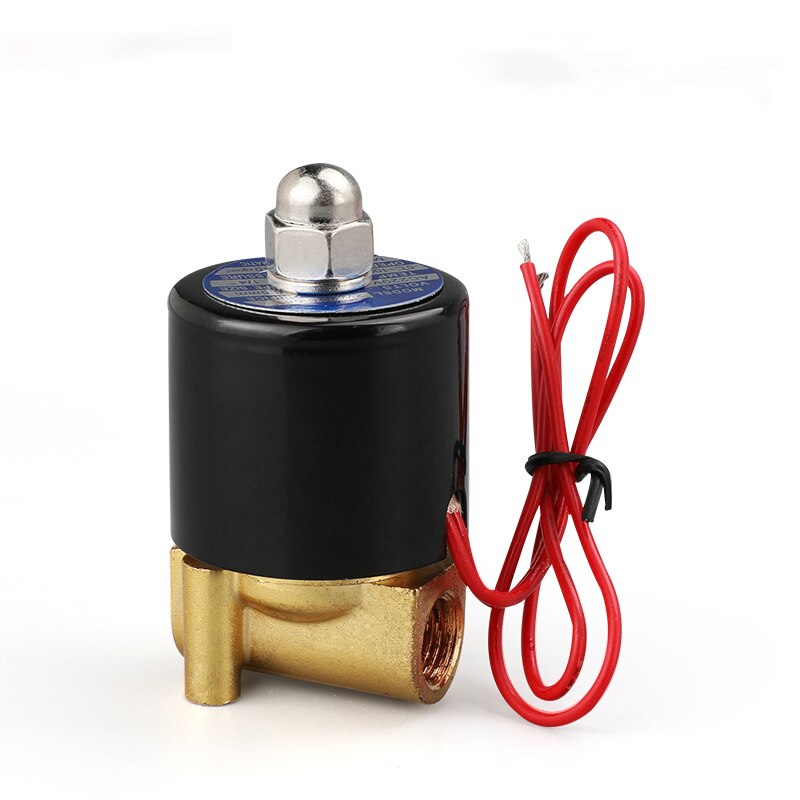 Electric Solenoid Valve 1/4" 3/8" 1/2" 3/4" 1" DN8/10/15/20/25/50 Normally Closed Pneumatic for Water Oil Air 12V 24V 220V Water