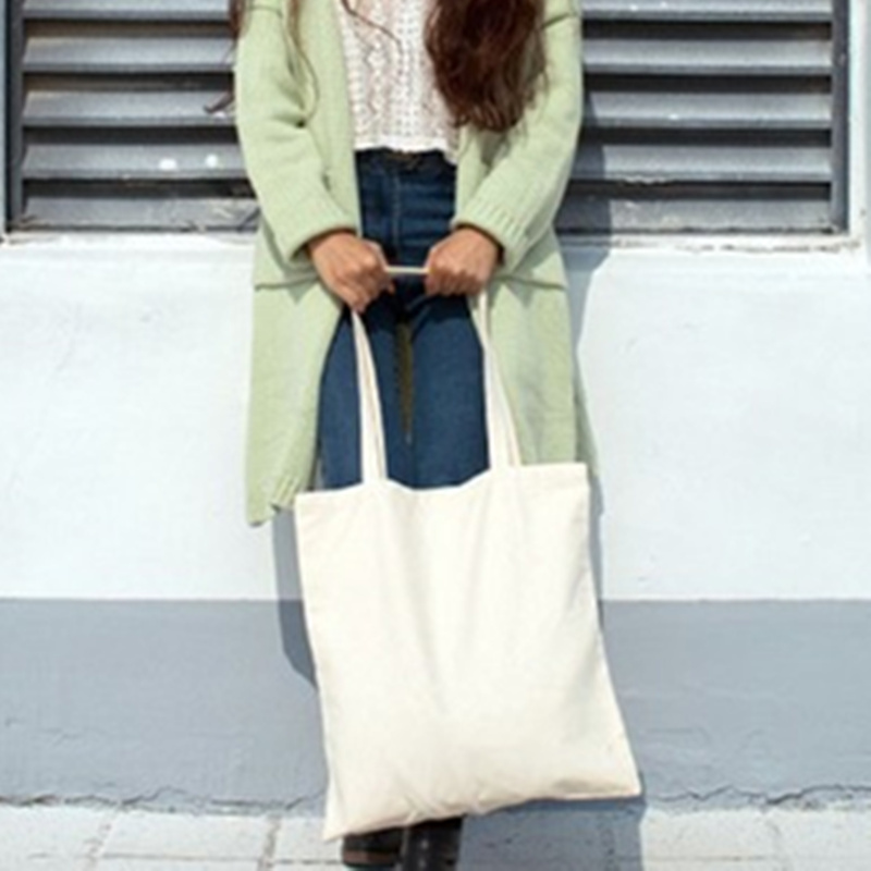 Mode Vrouwen Grote Boodschappentas Canvas Casual Dames Handtas Wit Zwart Schouder Bakken voor Travel Make-Up Organizer