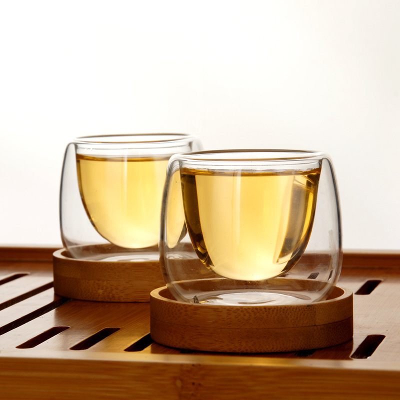 Tasse à thé Kungfu à Double paroi, 3 pièces, Bodum – Grandado