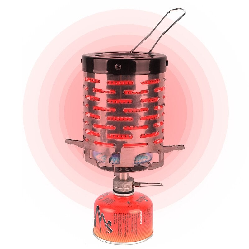 Outdoor Mini Heating Hood Stove Tent Heater Equipment Camping Portable Autumn And Winter Stainless Steel Heating Heating Hood